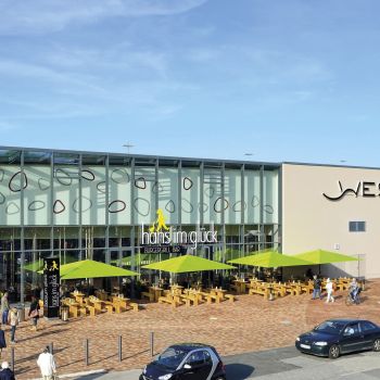 Der Weserpark bei Bremen