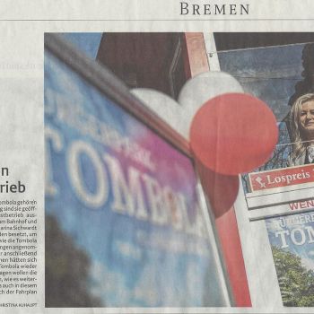 Tombola Eröffnung 2021 Weser-Kurier