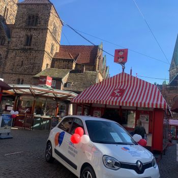 Das erste Auto in der Verlosung