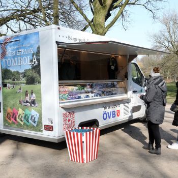 Das tombomobil im Bremer Bürgerpark