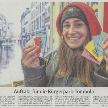 Die Bürgerpark-Tombola im Weser-Kurier
